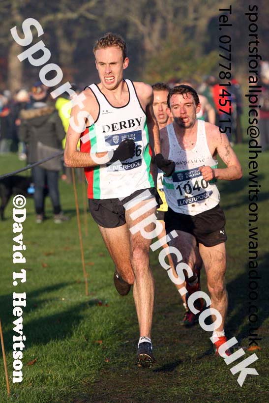 Senior and under-23 men, European Cross Country Trials, Sefton Park, Liverpool. Photo: David T. Hewitson/Sports for All Pics